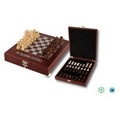 Rosewood Finish Chess Set